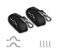 lxuebaix Sangle supérieure réglable Bimini avec Boucles et Mousqueton, matériel en Acier Inoxydable, Sangle supérieure de Bateau pour canopée