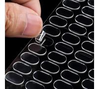 LXUEJIE Lot de 600 pastilles adhésives double face, solides et sans traces, imperméables et amovibles pour affiches, photos, bureau, maison, festival, décoration de fête, etc