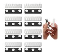 LXUEJIE Lot de 8 paires de fermetures magnétiques pour rideaux occultants avec aimants adhésifs pour rideaux occultants