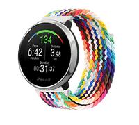 LXURY Bracelet de rechange en nylon tressé compatible avec Polar Ignite 3/2/1/Unite/Pacer - Bracelet de rechange élastique pour homme et femme