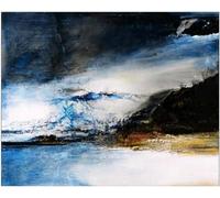 LXURY Célèbre Zao WOU Ki Esthétique Affiches Zao WOU Ki Imprime Vintage Wall Art Zao WOU Ki Peinture sur Toile pour Chambre Décoration D’intérieur Photos 60x70cmx1 sans Cadre