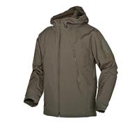 LXURY Veste imperméable coupe-vent pour hommes, veste tactique militaire à capuche, imperméable, à coque souple, pour l'extérieur, veste de randonnée, 2023 (XL,Military Green)