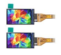 LXWalibrex 2 modules d’écran IPS de 1,14 Pouce, écran LCD TFT avec Une résolution de 135 x 240, Interface SPI, Pilote ST7789V, écran Compact à Haute précision des Couleurs pour