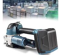 LXWKAI Cercleuse électrique, cercleuse électrique pour Sangles PP Pet 13-19 mm, Machine de cerclage Automatique alimentée par Batterie 4000 mAh pour palettes en Carton