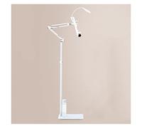 LXWKAI Étagère de Lecture sur Pied avec Lampe - Support de Lecture idéal pour Le lit, pupitre, Livres de Cuisine - Réglable en Hauteur et Support - Porte-Livre de Table avec Bras Long