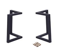 LXWKAI Pieds de Meubles, Pieds de Table en métal épais, Pieds de Support réglables, antidérapants/Stables, Pieds de Remplacement en Fer Durable, Design Unique, différentes Tailles, doré, 50 cm