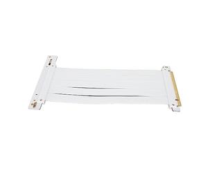 Lxwraptorial Câble Riser PCIe 4.0 x16, câble d’Extension Haute Vitesse pour Carte Graphique, prolongateur de Carte Graphique Flexible à 90 degrés avec Blindage EMI, Compatible avec RTX 4090, (40 cm)