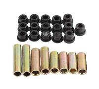 Lxwraptorial Kit de 24 Douilles de palier de Remplacement pour Club Car DS à Essence et électrique, de 1992 à aujourd’Hui ; Comprend des bagues en uréthane : Douille intérieure en Bronze