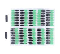 Lxwythozoan Connecteur rapide pour câble de fibre optique à tête carrée SC UPC, adaptateur de convertisseur de fibre optique préembarqué, connecteur de fibre optique en ABS réutilisable à