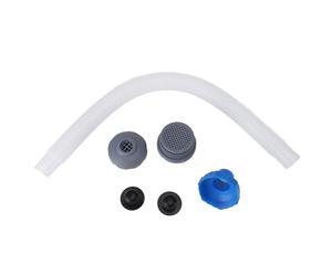 Lxwythozoan Kits de raccordement pour Buses d’Eau de Piscine, Ensemble B Comprenant Un Tuyau et Un Adaptateur pour Skimmer de Piscine Hors Sol, avec Grille filtrante de Sortie, buse d’entrée