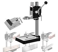 LXX Colonne de Support pour Perceuse, Support Perceuse à Colonne, Support de Perceuse D'établi avec Étau, Outil de Réparation D'établi pour Le Bricolage à Domicile