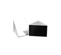 LXXOZ 1pc Miroir réfléchissant Prisme isocèle Angle Droit Verre Optique Angle visuel détection Prisme réfléchissant Pente 90 ° 30x30x30mm