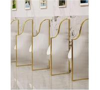 LXXW Séparateur d'urinoir translucide Mural, for la Protection de la Vie privée dans Les écoles maternelles(Gold)