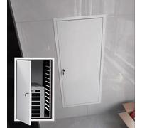 LXXW Trappe d'accès Panneau d'accès for arbre de service, trappe verrouillable, porte murale plomberie électrique for valve douche, cloison sèche pour cloisons sèches et plafonds(40x60cm)