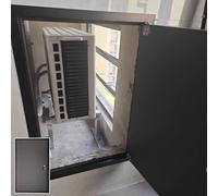 LXXW Trappe d'accès Panneau d'accès Porte de service aux conduits CVC en aluminium, panneau facile métal for la plomberie d'alarme pour cloisons sèches et plafonds(40x71cm/16x28in)