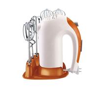 LXYAYY Batteur manuel électrique, 5 vitesses, 300 W, fonction turbo puissante, mélangeur portatif avec fonction d'éjection, base de rangement et 6 accessoires métalliques pour fouetter les biscuits