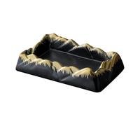 LXYAYY Cendrier, cendrier en céramique pour Bureau à Domicile, décorations de Porche, de Patio, cendrier intérieur et extérieur
