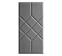 LXYAYY Coussin mural, rembourrage mural doux et confortable pour chambre à coucher, rembourrage mural anti-collision pour enfants, convient pour chambre à coucher (gris, 30 x 60 cm)