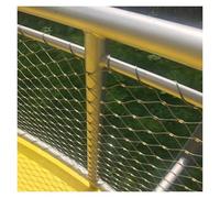 LXYAYY Filet de sécurité flexible en acier inoxydable haute altitude anti-chute pour balcon, bâtiment, filet de renforcement de 10 cm/1,5 mm, filet de prévention des chutes (0,8 x 25 m)