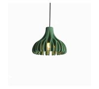 LXYAYY Lampe E27 en résine créative de Style Nordique, Lampe à Suspension en Corail coloré, éclairage Moderne, pour Restaurant, Salon, Chambre à Coucher, (Green)