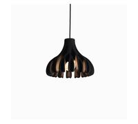 LXYAYY Lampe E27 en résine créative de Style Nordique, Lampe à Suspension en Corail coloré, éclairage Moderne, pour Restaurant, Salon, Chambre à Coucher, (Black)