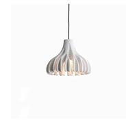 LXYAYY Lampe E27 en résine créative de Style Nordique, Lampe à Suspension en Corail coloré, éclairage Moderne, pour Restaurant, Salon, Chambre à Coucher, (White)
