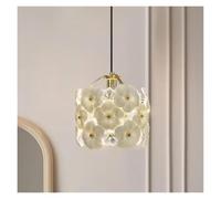LXYAYY Lampe Suspendue Artistique en Forme de Fleur pour Chambre à Coucher, décoration d'intérieur, éclairage d'entrée, Bar, Restaurant, Lampe LED Nordique, éclairage