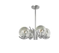 LXYAYY Lampe Suspendue de Restaurant Minimaliste Moderne Lumière d'ambiance Luxueuse Haut de Gamme Décoration de Maison Nordique Plafonnier de Salon, éclairage Moderne(4 Head)