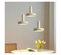 LXYAYY Lampe Suspendue du Milieu du siècle pour Salle à Manger, Lampe Suspendue pour Bar, Lustre Blanc Vintage, Lampe Suspendue pour Chambre à Coucher, éclairage Moderne(35cm)
