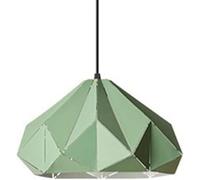 LXYAYY Lampe Suspendue, Lampes suspendues, Design Creux en métal Unique, Lampe Suspendue Nordique Couleur Bonbon, éclairage Suspendu, plafonniers de 13 Pouces, Lampe pour décoration(Green)