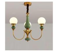 LXYAYY Lampe suspendue rétro pour décoration d'intérieur pour îlot de cuisine (3 têtes)