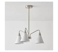 LXYAYY Lustres de Plafond Modernes en Verre Blanc pour Cuisine, Chambre à Coucher, Restaurant, Salon, décoration d'intérieur, éclairage Moderne
