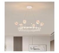 LXYAYY Lustres en Cristal pour Chambre à Coucher, Lampes suspendues, Modernes, romantiques, Chaleureuses, pour Chambre d'enfant, décoration de Chambre de Princesse, (80cm)