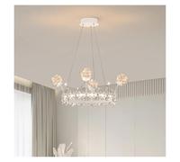 LXYAYY Lustres en Cristal pour Chambre à Coucher, Lampes suspendues, Modernes, romantiques, Chaleureuses, pour Chambre d'enfant, décoration de Chambre de Princesse, (60cm)