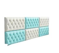 LXYAYY Panneaux muraux autocollants 3D avec finition en cuir amovible pour une protection murale élégante (A, 30 x 60 cm)