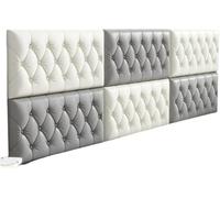 LXYAYY Panneaux muraux autocollants 3D avec finition en cuir amovible pour une protection murale élégante (B, 30 x 60 cm)