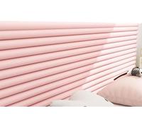 LXYAYY Panneaux muraux rembourrés à décoller et à coller soi-même pour chambre d'enfant, chambre d'enfant et protection anti-collision (rose, 20 x 200 cm)