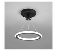 LXYAYY Plafonnier LED Moderne en Acrylique pour Couloir, décoration de Salon, Lustre Nordique, luminaire pour Balcon, éclairage Moderne(Black)