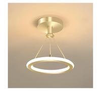 LXYAYY Plafonnier LED Moderne en Acrylique pour Couloir, décoration de Salon, Lustre Nordique, luminaire pour Balcon, éclairage Moderne(Gold)