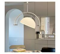 LXYAYY Plafonnier Minimaliste en Verre à Angle réglable, Lampe de Table relevable pour îlot de Cuisine, éclairage Moderne(3changeable)