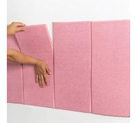 LXYAYY Rembourrage mural anti-collision pour enfants, panneaux muraux anti-collision, rembourrage mural pour salle de jeux d'enfants, convient pour chambre à coucher, jardin d'enfants (rose, 30 x 60