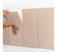 LXYAYY Rembourrage mural anti-collision pour enfants, panneaux muraux anti-collision, rembourrage mural pour salle de jeux d'enfants, convient pour chambre à coucher, jardin d'enfants (marron, 30 x 60