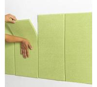 LXYAYY Rembourrage mural anti-collision pour enfants, panneaux muraux anti-collision, rembourrage mural pour salle de jeux d'enfants, convient pour chambre à coucher, jardin d'enfants (vert, 30 x 60