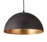 LXYST Chandelier Vintage Unique, d'art en Feuille d'or Lumière, Salon Suspendu, Salle Manger sur Table, Restaurant Bar à café au Plafond (Sombre, 59 cm)