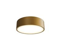 LXYST Copper Lamp LED Flush Mount Light, Round Kitchen Lighting Fixtures, 3 Color Mode Chandeliers Ceiling Lamps for Bedroom Hallway Living Room Cloakroom