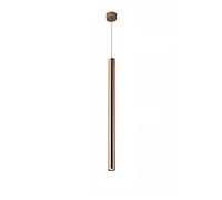 LXYST Créative Moderne comptoir à Barre dorée Spotlight cylindrique Long Tube Pendentif plafonnier Lampe réglable pour l'éclairage l'îlot de Cuisine (Couleur: Lumière blanche-6000K