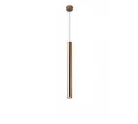 LXYST Créative Moderne comptoir à Barre dorée Spotlight cylindrique Long Tube Pendentif plafonnier Lampe réglable pour l'éclairage l'îlot de Cuisine (Couleur: Lumière blanche-6000K