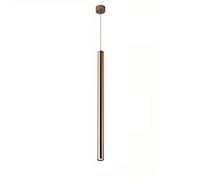 LXYST Créative Moderne comptoir à Barre dorée Spotlight cylindrique Long Tube Pendentif plafonnier Lampe réglable pour l'éclairage l'îlot de Cuisine (Couleur: Lumière blanche-6000K