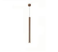 LXYST Créative Moderne comptoir à Barre dorée Spotlight cylindrique Long Tube Pendentif plafonnier Lampe réglable pour l'éclairage l'îlot de Cuisine (Couleur: Lumière blanche-6000K