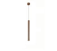 LXYST Créative Moderne comptoir à Barre dorée Spotlight cylindrique Long Tube Pendentif plafonnier Lampe réglable pour l'éclairage l'îlot de Cuisine (Couleur: Lumière blanche-6000K